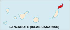 Mapa-Situación de Lanzarote