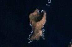 Fotografía de satélite de Montaña Clara