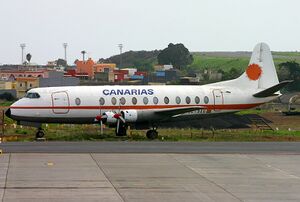 Vickers Viscount, Lineas Aereas Canarias (LAC) JP5820420.jpg
