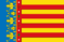 Bandera de la Comunidad Valenciana (2x3).svg