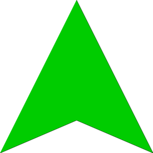 Green Arrow Up Darker.svg