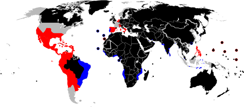 Archivo:Iberian Union empires.svg