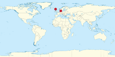Mapa de localización de Tierra