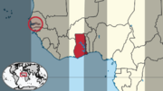 Ghana en África