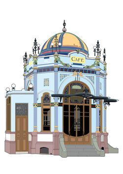 Kiosco Modernista del Parque de San Telmo