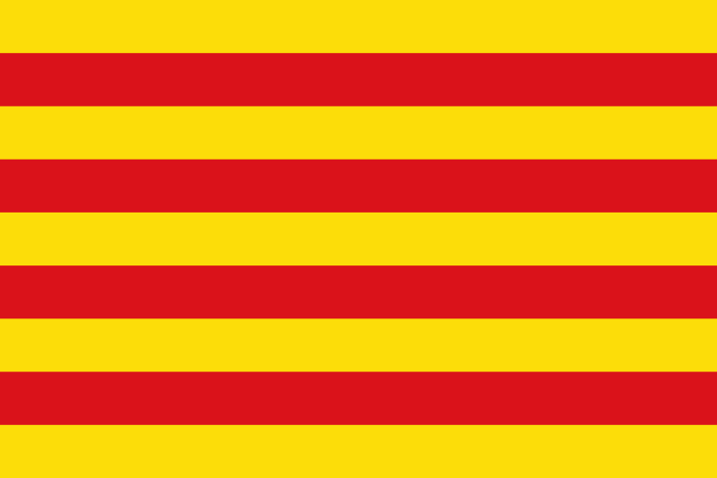 Archivo:Flag of Catalonia.svg