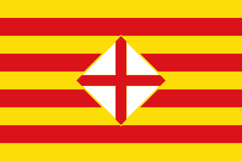 Archivo:Flag of Barcelona (province).svg
